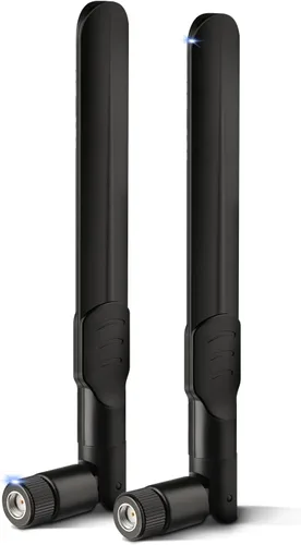 Miniatura 7 de Bingfu Antena de cámara celular 4G LTE 8dBi RP-SMA macho (10 unidades) compatible con Spypoint Link Micro Solar EVO Link S Dark Wildlife Hunting