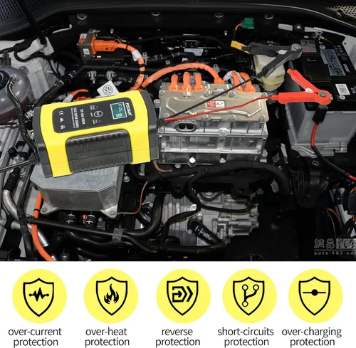 Miniatura 6 de Mantenedor de cargador de batería inteligente automotriz de 12 V y 5 amperios para automóvil, motocicleta, RV, SUV, cortacésped, barco, RV, SUV, ATV