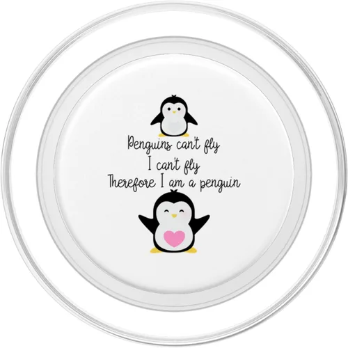 Miniatura 2 de Penguin Can't Fly I Can't Fly Therefore I Am A Penguin Lover PopSockets MagSafe PopGrip para iPhone