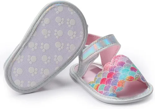 Miniatura 3 de Sandalias para bebés y niñas con vestido de princesa para primeros pasos