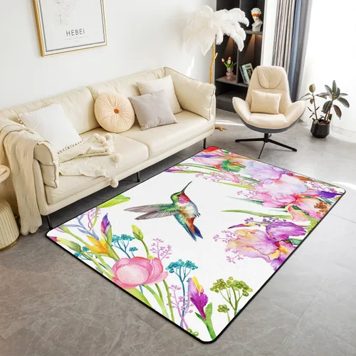 Miniatura 12 de Erosebridal Alfombra de área con diseño de árbol de la vida, 3 x 5, hippie, sol y luna, decoración de astrología en blanco y negro, antideslizante