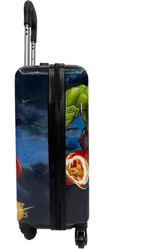 Miniatura 3 de Fast Forward Spiderman - Maleta de viaje de 20 pulgadas con ruedas para niños, Avengers, Equipaje giratorio
