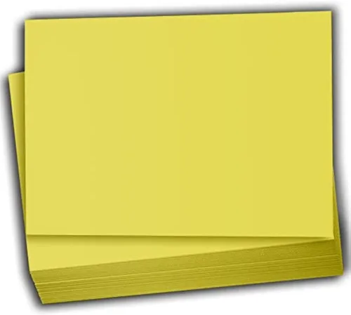 Miniatura 5 de Hamilco Papel de cartulina de color para álbumes de recortes, papel de cartulina de 5 x 7 pulgadas, cubierta de 65 libras, paquete de 100