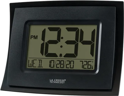 Miniatura 2 de La Crosse Technology WT-8002U-B-INT Reloj digital negro con temperatura