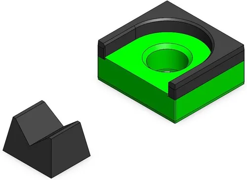 Miniatura 47 de MagAttach Juego de organizador de trinquete (juego de 3 piezas (2 paquetes), Verde/Negro)