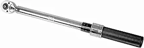 SK Tools USA - Llave dinamométrica ajustable de 3/8 pulgadas, 10-100 pies libras, llave dinamométrica ajustable para micrómetros | 77100