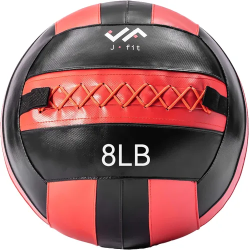 Miniatura 15 de JFit Wall Ball – Premium Soft Weighted Exercise Ball for Strength, Conditioning, Gym & Home Workouts, 4-30 LB