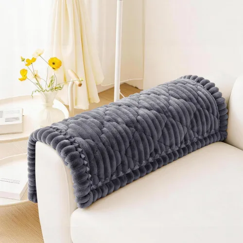 Miniatura 18 de PuTian Funda de sofá 100% impermeable y mullida para perros, gruesa, lavable, antiarañazos, antideslizante, protector de muebles