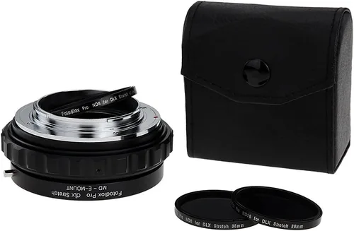 Miniatura 2 de Fotodiox Adaptador de montaje de lente extensible DLX compatible con lentes Minolta MD a cámaras Sony E-Mount