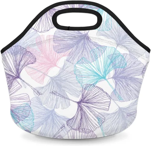 Miniatura 21 de Bolsas de almuerzo de neopreno con estampado de camuflaje para mujeres, bolsas de almuerzo, lavables, aisladas, para el trabajo, picnic, Camouflaje