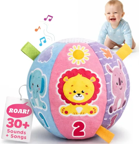 Miniatura 8 de Move2Play, Pelota de Bebé Divertidísima e Interactiva con Música y Efectos de Sonido Regalo de Primer Cumpleaños Juguete para Niños Pequeños