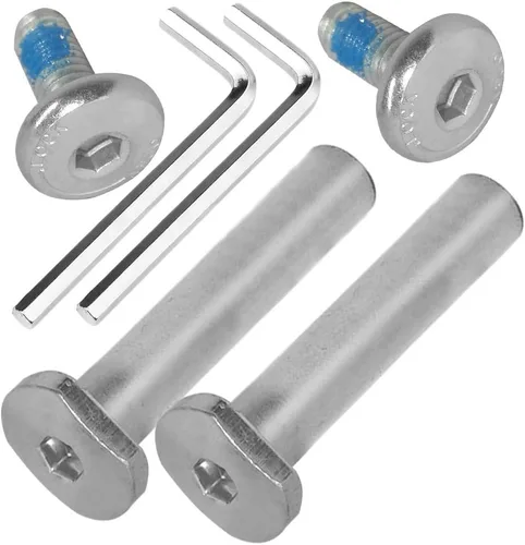 Miniatura 7 de M8 Juego de Tornillos y Pernos Allen de 40-76mm para Masculino y Femenino, Piezas de Patinete para Niños para Patinetes de 2-3-4 Ruedas, Reparación