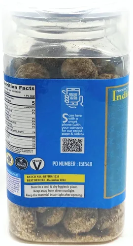 Miniatura 2 de Rani Hing (Asafetida) Bites - Bocados sellados al vacío, parte superior fácil de abrir, recipiente resellable ~ Indian Tasty Treats Vegano Apto