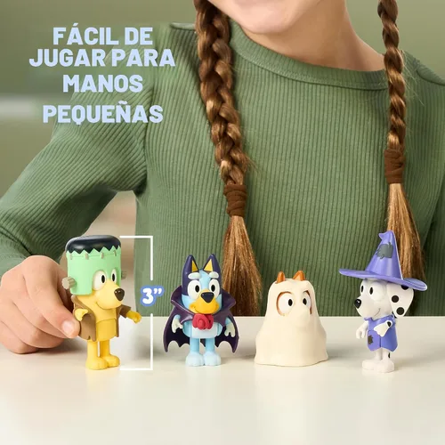 Miniatura 6 de Figuras de Super Fan de Bluey para Niños Pequeños, Juego de 11 Personajes con Figuras Exclusivas, Incluye Figuras para Niños Pequeños de Bluey