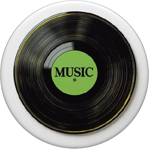 Miniatura 3 de Green Vinyl Record Player Vinyl Collector Retro Music Lover PopSockets Adhesive PopGrip