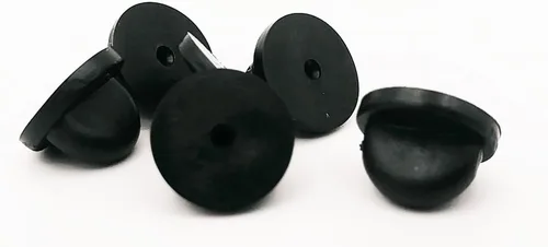 Miniatura 5 de PVC de goma pin Backs 100 – Embrague De Mariposa