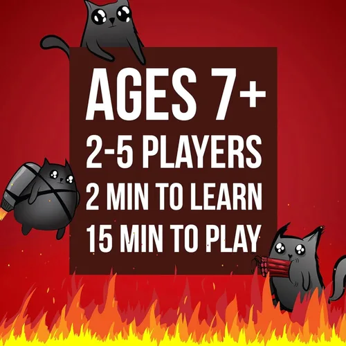 Miniatura 2 de Exploding Kittens Edición Original en Lata Coleccionable - Divertido y Hilarante Juego de Cartas para Niños y Adultos, Ideal para Noche