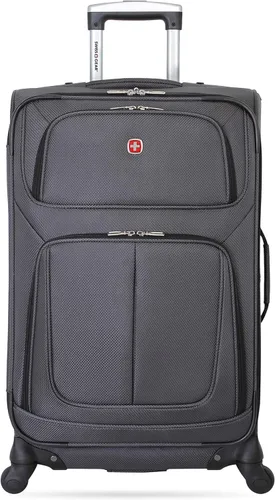 Miniatura 9 de SwissGear - Equipaje suave expandible Sion con ruedas Gris oscuro