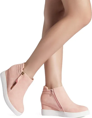 Miniatura 6 de Dream Pairs - Botines para mujer, al tobillo, con plataforma