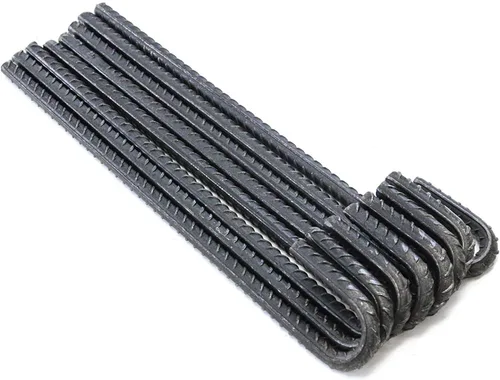 Miniatura 4 de Trident Fence Estacas de tierra de acero con gancho en J de 18 pulgadas (paquete de 4)