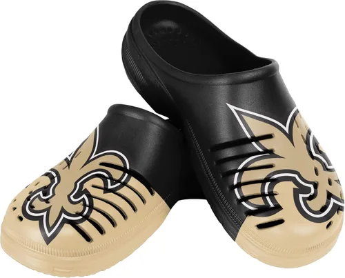 Miniatura 45 de FOCO - Sandalias de agua de jardín con logotipo de equipo de la NFL, para hombre, pantuflas, zuecos