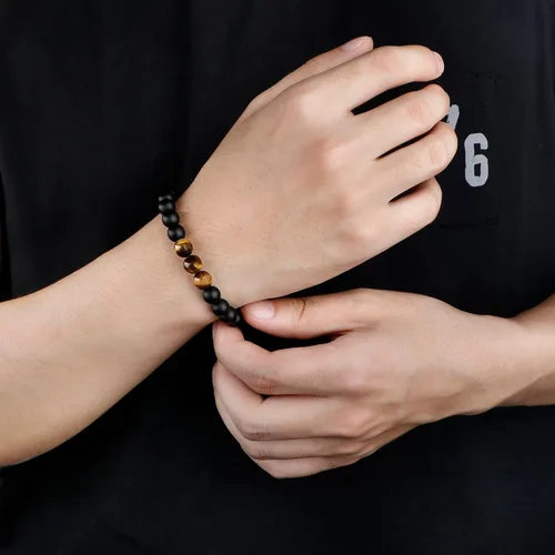 Miniatura 2 de Pulsera de regalos para hombres para papá hijo mi hombre novio marido hermano nieto abuelo papá bonus sobrino tío cumpleaños día del padre