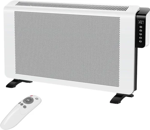 Miniatura 9 de Calentador de espacio para uso en interiores, habitación grande, calentador eléctrico infrarrojo de 1500 W para dormitorio, oficina, protección