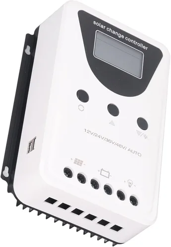 Miniatura 6 de ciciglow Controlador solar MPPT 100A, 12/24/36/48V, pantalla LCD, ciciglow8rd9pntya76291-13, múltiples modos de control de carga