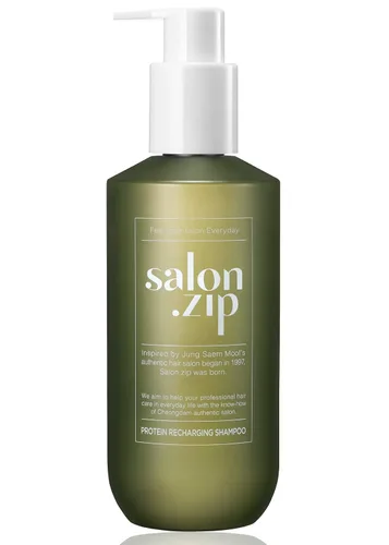 JUNG SAEM MOOL OFICIAL Salon.ZIP Champú Recarga de Proteínas para Cabello Dañado y Cuidado del Cabello, 14.1 oz (400 g) | Cosméticos Coreanos