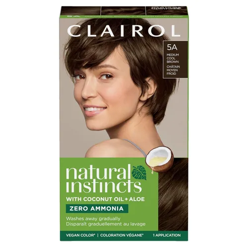 Miniatura 47 de Clairol Natural Instincts - Tinte semipermanente para el cabello, color negro azul 2BB, paquete de 1 unidad 2BB Azul Negro