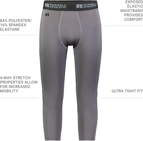 Miniatura 5 de Russell Athletic Mens Russell Athletic Compression 78 Tight