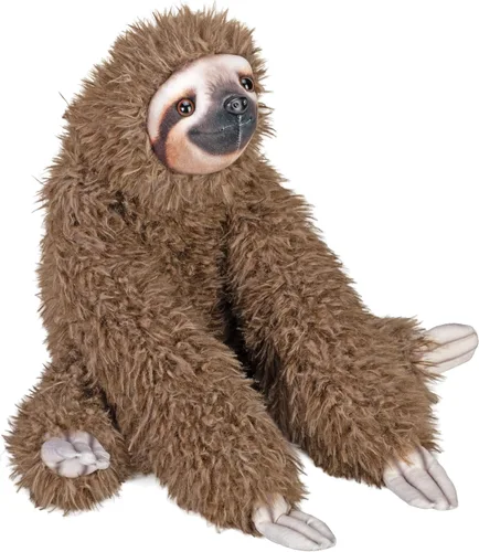 Wild Republic Colección de artista, perezoso, regalo para niños, 15 pulgadas, juguete de peluche, botellas de agua recicladas
