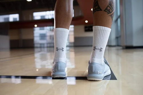 Miniatura 6 de Under Armour Calcetines de entrenamiento de algodón para adultos, multipares
