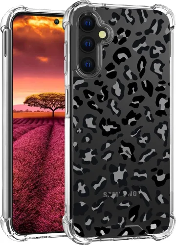 Miniatura 14 de Compatible con Samsung Galaxy S23 - Funda transparente para mujeres y niñas, diseño transparente (formas geométricas de arte abstracto)