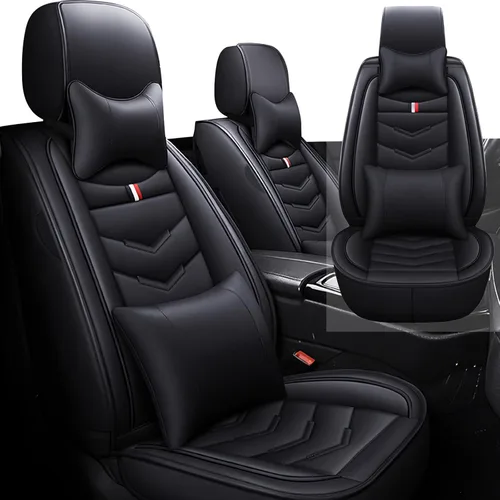 Miniatura 27 de Funda de asiento de auto de 2 asientos para Ford Explorer 2000-2026, duradera, resistente al desgaste, impermeable, funda de asiento deportiva