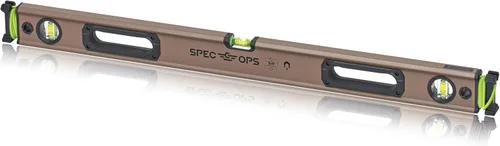 Miniatura 10 de Spec Ops Tools - Nivel de bolsillo magnético de 4 pulgadas, viales de bloque 33% más grandes, incluye mosquetón, 3% donado a veteranos