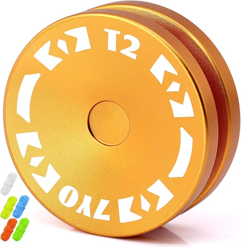 Miniatura 12 de 7YO T2 Responsive Yoyo Auto Return para niños y principiantes, Yoyo profesional de metal Yoyo Looping 2A Yo Yo para trucos de cuerda + 5 cuerdas