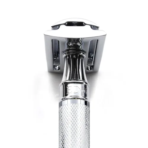 Miniatura 3 de Máquina de afeitar de doble filo., (Short Handle), corto, Moleteado