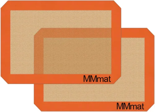 Miniatura 12 de Alfombrillas de Silicona para Hornear para Bandeja de Cuarto - La Mejor Silicona Alemana - Bandeja de Silicona Antideslizante para Hornear