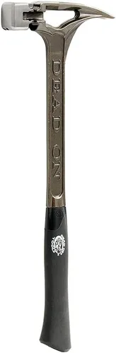Miniatura 9 de Dead On DOS22S Martillo de acero de 22 onzas (623,6 g), 18 pulgadas (45,7 cm), cara lisa, plateado