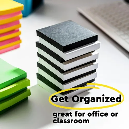 Miniatura 8 de Post-it Notas súper adhesivas, 5 blocs de notas adhesivas, 3 x 3 pulgadas, suministros escolares, productos de oficina, notas adhesivas para Menta