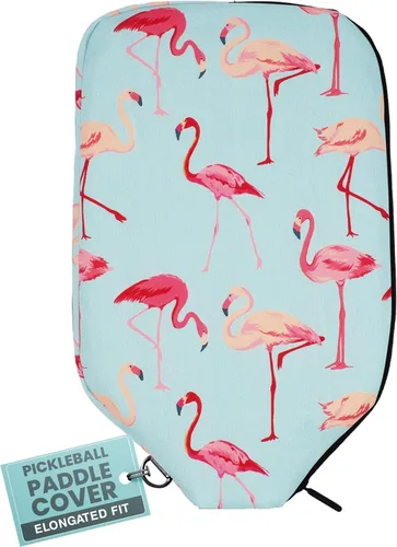 Miniatura 31 de Palms-O-Aces Pickleball Paddle Cover Canvas Padded Pickleball Paddles Sleeve with Zipper Lightweight Protective Paddle Case for Standard Paddles