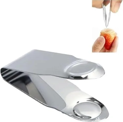 2 piezas de acero inoxidable fresa descorazonador de tallos de fresa, accesorios de cocina, patatas, piñas, zanahorias, tomate, descorazonador,