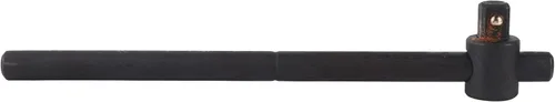 Barra de disyuntor de llave de vaso con mango en T deslizante de 1/2 pulgada, acero de molibdeno cromado, 9.843 in, para reparación de automóviles