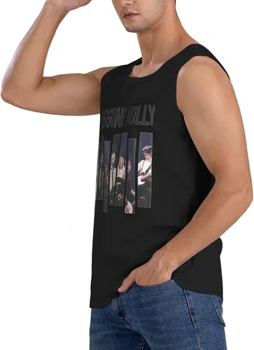 Miniatura 6 de Man Muscle Tank Tops T Shirt Fashion Music Festival Sleeveless T Shirt