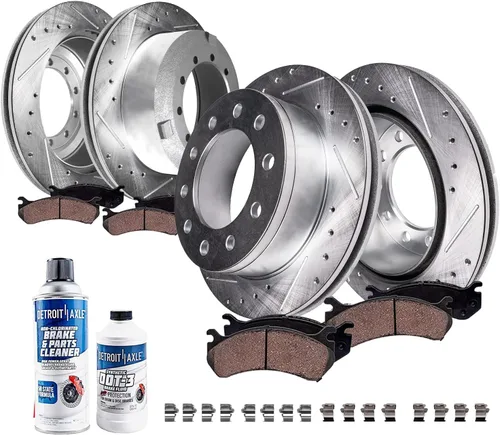Miniatura 26 de Detroit Axle - Zapatas de freno traseras para Dodge Ram 1500 Buick Century LeSabre Roadmaster Cadillac Brougham Fleetwood DeVille Chevrolet Caprice