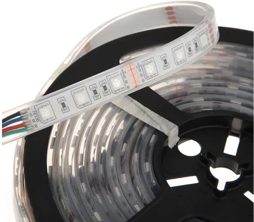 T-H Marine Pontoon Boat - Kit de tira de luces LED RGB con cinta flexible – Iluminación impermeable debajo de la cubierta, control remoto, fácil