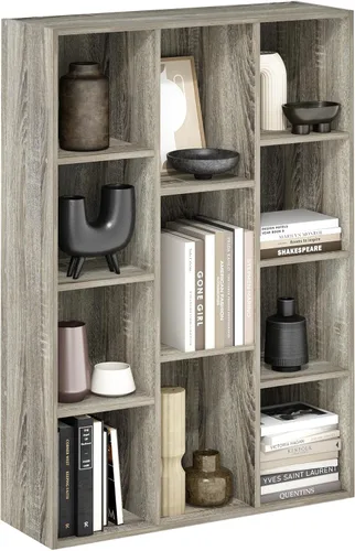 Miniatura 93 de Furinno - Estantería abierta reversible de 5 cubos, color blanco y rosado, 11069WH/PI Blanco/Rosa