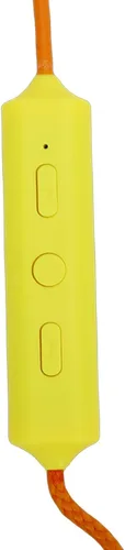 Miniatura 6 de ASHATA Auriculares Bluetooth con banda para el cuello, IPX5, a prueba de agua, 200 mAh, recargable, para taller de construcción (amarillo)