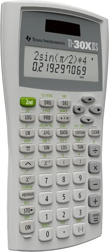Miniatura 3 de Calculadora científica Texas Instruments TI-30 X IIS 2-Linea, Blanco